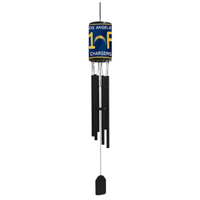 NFL Wind Chime, #1 Fan with Team Logo - Los Angeles Chargers