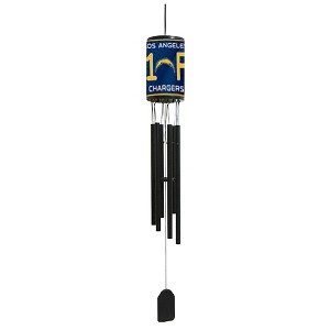 NFL Wind Chime, #1 Fan with Team Logo - Los Angeles Chargers - 1 of 2