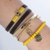 Harry Potter Hufflepuff Friendship Bracelet Gift Set - 4 Pack - 2 of 2