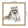 Amanti Art Forest Friends X by Lisa Audit Canvas Wall Art Print Framed 16-in. x 16-in. - 4 of 4