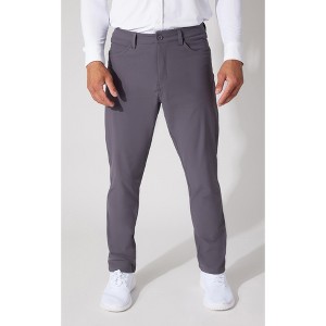 90 Degree By Reflex Men's 5 Pocket Front Fly Zipper Pant - 1 of 3