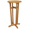 vidaXL 3 Piece Patio Bar Set Solid Wood Acacia - 4 of 4