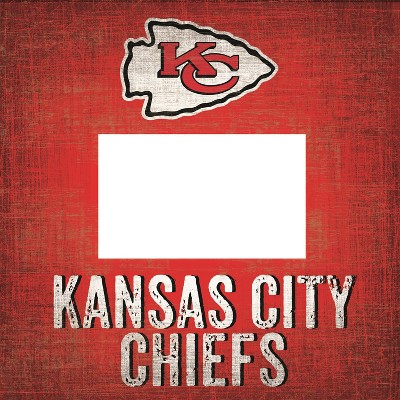 Nfl Kansas City Chiefs Fan Creations 4' X 4' Picture Frame Sign : Target