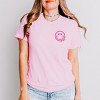 Simply Sage Market S.W.Smiley Simple Wink Bold Short Sleeve Tee - 3 of 4
