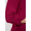 WEST K Women's Nora Ultrasoft V-neck Tunic with Long Sleeves and Front Seam Detail - 4 of 4
