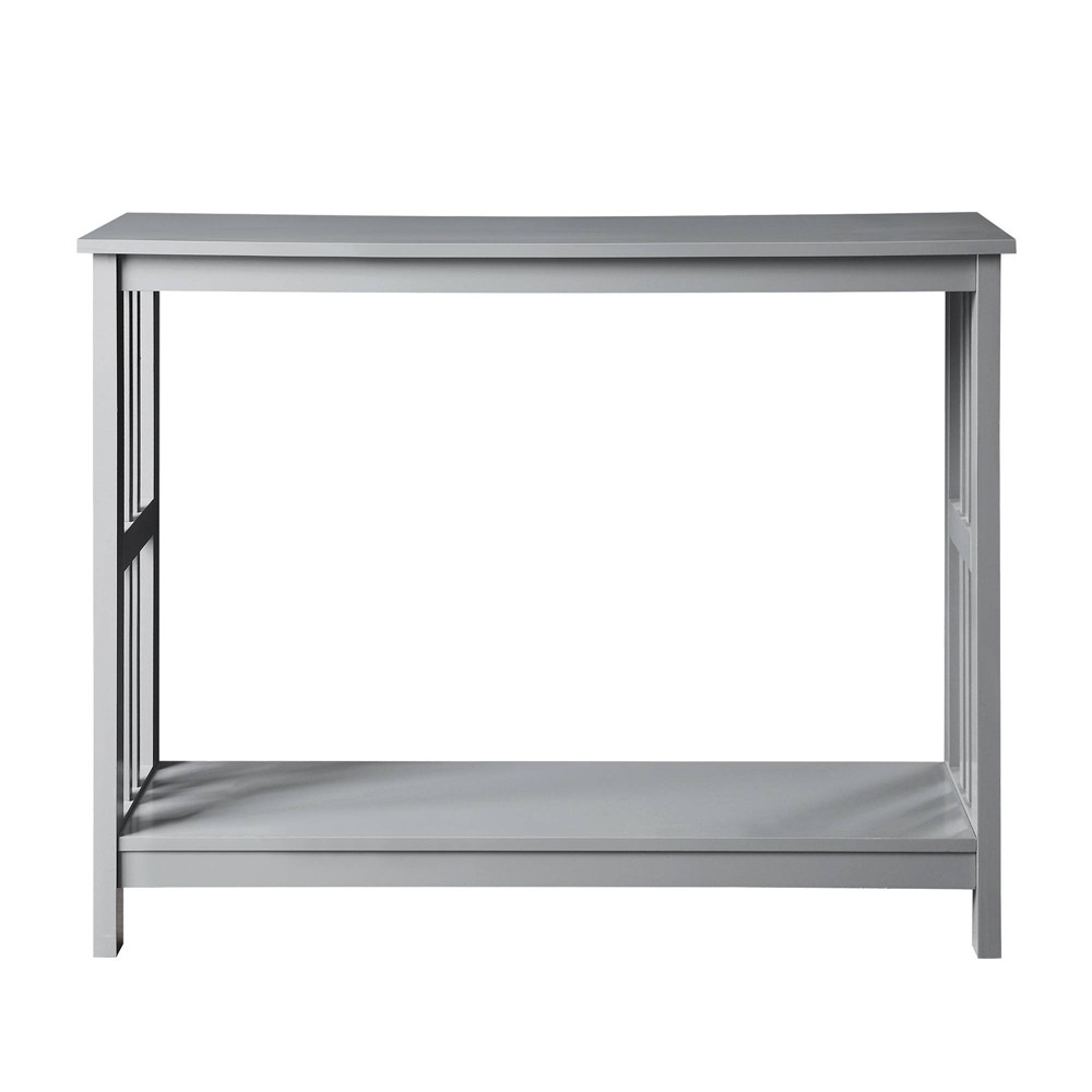 Mission Console Table Gray - Breighton Home