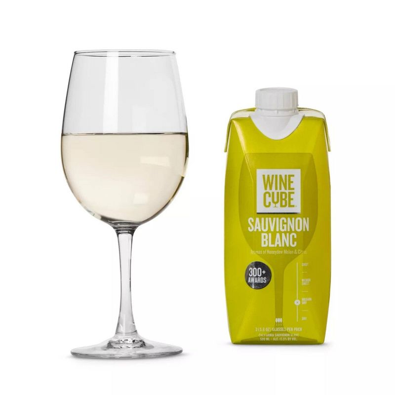 Sauvignon Blanc - 500ml Carton - Wine Cube&#8482;, 3 of 6