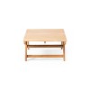 GDFStudio Bowie Outdoor Acacia Wood Slat Panel Coffee Table - 4 of 4