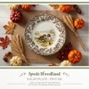 Spode Woodland 8” Dinner Plate, Perfect For Thanksgiving And Other Special Occasions, Made In England, Bird Motifs - 2 of 4