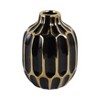 Sculptural Ceramic Flower Vase for Office, Living Room Decor, Table, and Bedroom Display - House Decor with Style for Any Space - 2 of 4