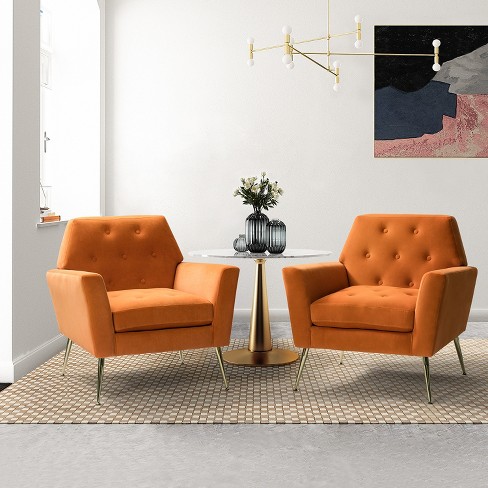 Maris Velvet Living Room Armchair