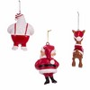 Kurt Adler Rudolph The Red Nose Reindeer® Blow Mold Ornament, 3-Piece Set - 3 of 4