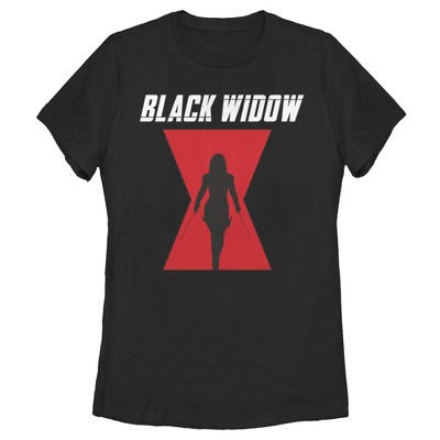 silhouette target marvel hourglass widow shirt shirts