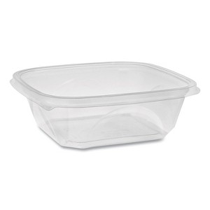 Pactiv EarthChoice Recycled PET Square Base Salad Containers SAC0732 - 1 of 1