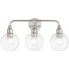 Livex Lighting Downtown 3 - Light Vanity in  Brushed Nickel - 4 of 4