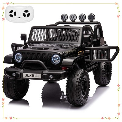 24V Kids Ride On Car 2 Seater Battery Powered Truck Cars for Toddles 2WD/4WD Switchable Electric Vehicles with Remote Control