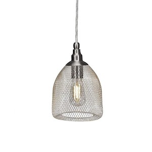 Toltec Lighting Plexus 1 - Light Pendant in  Brushed Nickel - 1 of 1