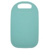 Handy Housewares 10.5" x 6.5" Pastel Color Mini Bar Cutting Board with Handle - 4 of 4