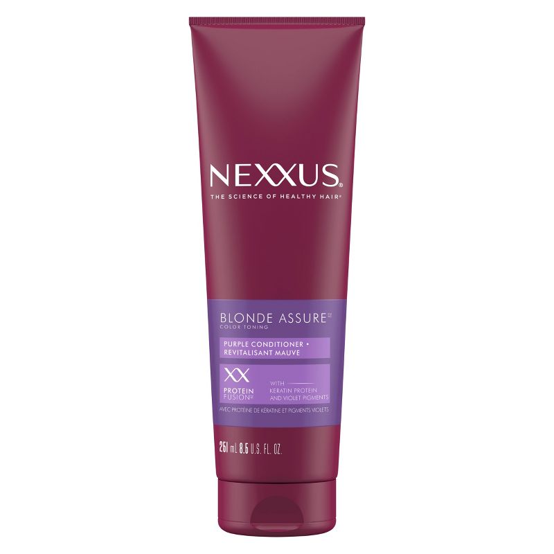 Nexxus Hair Color Blonde Assure Purple Conditioner For Blonde and Bleached Hair Keratin Conditioner - 8.5 fl oz, 3 of 10