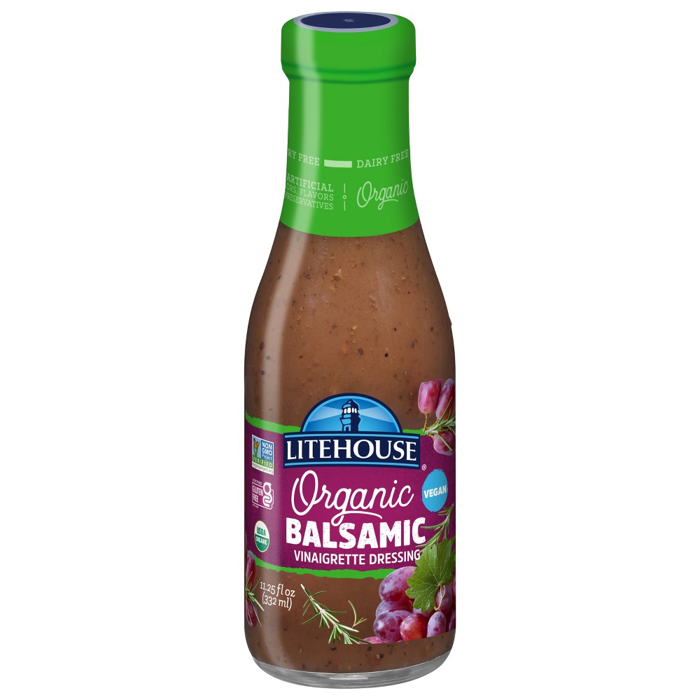 Litehouse Organic Balsamic Vinaigrette Dressing - 11.25 fl oz