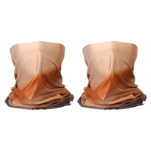 Unique Bargains Breathable Cycling Sunscreen Bandana Neck Gaiter Face Masks 2 Pcs - 1 of 4