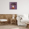 Stupell Industries Howdy Pumpkin Western Ghost Framed Giclee Art - 3 of 4