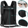 PetAmi Premium Dog Backpack Carrier Small Large Cat Puppies, Ventilated Pet Hiking Travel Bag, Airline Approved Safety Camping Biking - 4 of 4