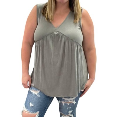 Women's Tunic Tank Top - Jodifl
