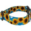 Country Brook Petz 1 1/2 Inch Deluxe Dog Collar - Floral Collection - 4 of 4