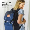 KeaBabies Explorer Diaper Bag Backpack, Large, Waterproof Baby Diaper Bags for Girl, Boy with Changing Pad - image 2 of 4