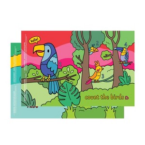 Munchkin Story Mat Disposable Placemats For Kids' - 18ct - 1 of 4