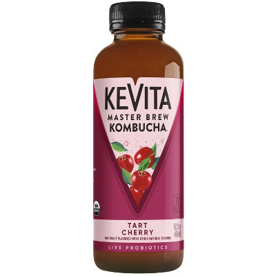 KeVita Organic Tart Cherry Master Brew Kombucha - 15.2 fl oz