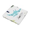 Sweet Jojo Designs Boy Set of 2 Kids' Decorative Fabric Storage Bins Mod Dinosaur Blue And Green - 4 of 4