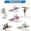 Star Wars Micro Galaxy Squadron Scout Class Blind Box, 3-Pack - Series 6 - Receive 3 of 6 Assorted Collectible 2.5" Vehicles & 1" Figure-Gift for Fans - 2 of 4