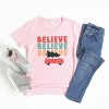 The Juniper Shop Believe Stacked Car Toddler Short Sleeve Tee - 2 of 2