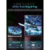UPERFECT 18.5 inch Dual-Screen Touch Portable Monitor IPS, 100H, 1080P HDR, Gravity Sensor Auto-Rotation, USB-C & Mini HDMI, Built-in Stand & VESA - 4 of 4