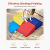 VEVOR Climbing Toys, 4-Piece Set, Foam Climbing Toys for Toddlers 6 Months to 3 Years Old, PU Leather Climbing Blocks, Multicolor - 4 of 4