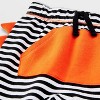 Baby Halloween Milk Monster Top & Pants Set - Cat & Jack™ Black - 4 of 4