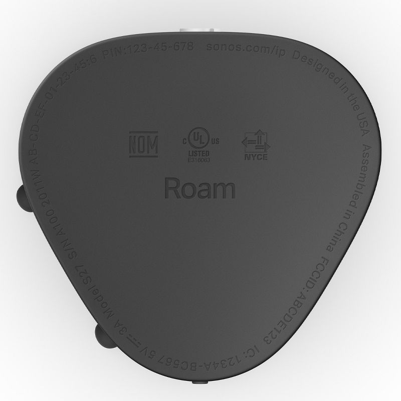Sonos Roam Portable Smart Waterproof Speaker with Bluetooth (Black)., 5 of 17