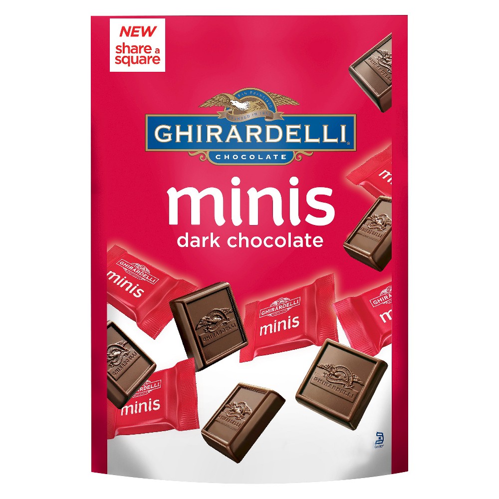 UPC 747599319129 product image for Ghirardelli Minis Dark Chocolate Squares - 4.4oz | upcitemdb.com