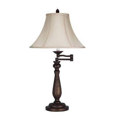 30" Metal Traditional Table Lamp Rust - Cal Lighting