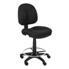 Hampden Furnishings 24.5-34.5" Calliope Collection Comfort Task Stool Black - 3 of 4