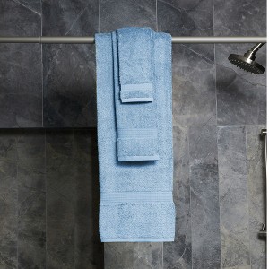 Lintex Linens Classic Touch 6-Piece 100% Cotton Towel Set – Soft, Absorbent, and Luxuriously Plush Bath Towels for Everyday Comfort - 1 of 3