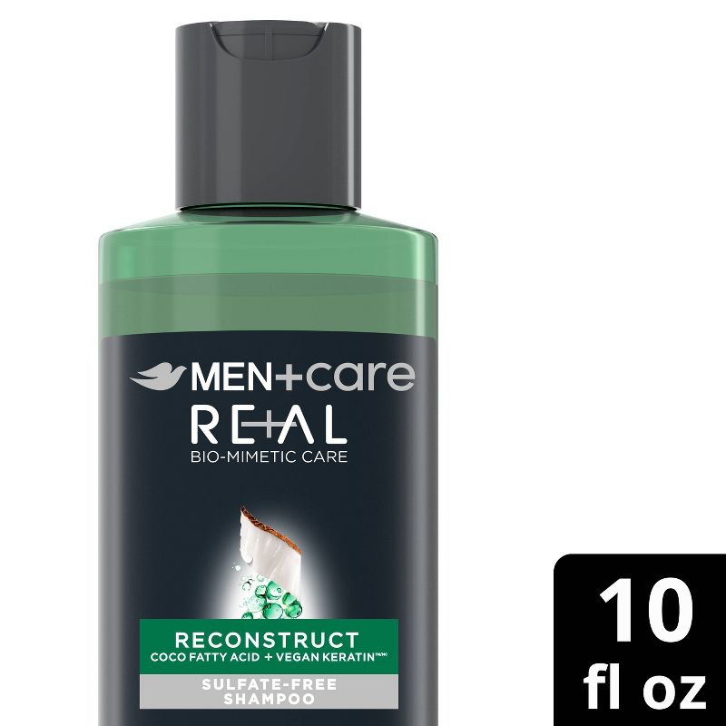 Dove Men+Care Real Reconstruct Sulfate-Free Shampoo - 10 fl oz, 1 of 6