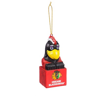 Evergreen Chicago Blackhawks Team Mascot Ornament