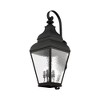 Livex Lighting Exeter 4 - Light Wall Light in  Black - 4 of 4