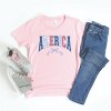 The Juniper Shop Coquette America Arched Youth Short Sleeve Tee - 3 of 4