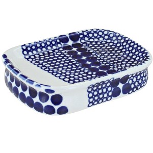 Blue Rose Polish Pottery 1654 Zaklady Soap Dish - 1 of 1