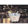 Sol Living Stainless Steel Single Wall Beverage Tub for Parties - 3 of 4