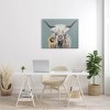 Stupell Industries Highland Cattle Biting Sunflower Bloom Canvas Wall Art - 2 of 3